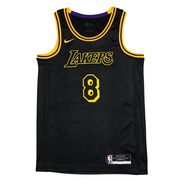 Kobe Black Mamba Jersey: Nike Los Angeles Lakers BM City Swingman Jersey